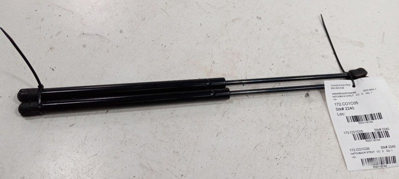 Mini Cooper S Hatchback Hatch Back Trunk Lid Shock Strut Support 2005 