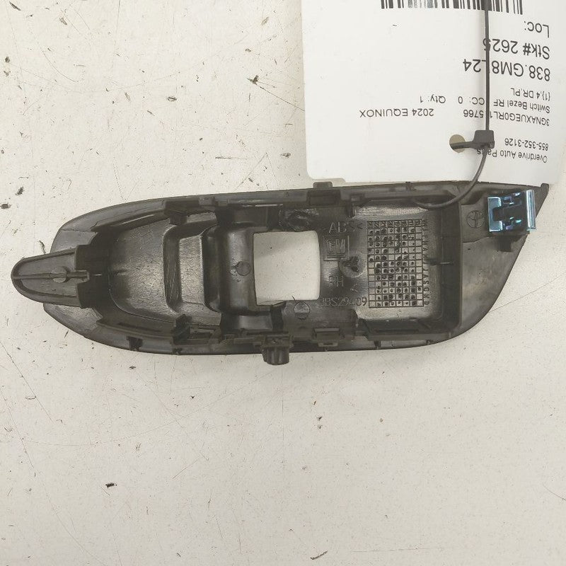 Chevy Equinox Window Switch Bezel Trim Right Front 2024 2023 2022