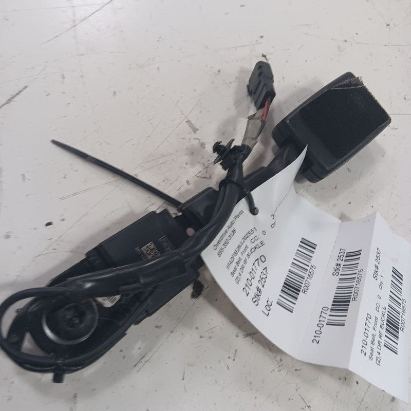 CJ5Z7861202AE Front Right Passenger Seat Belt Buckle Latch Fits 13-18 C-MAX
