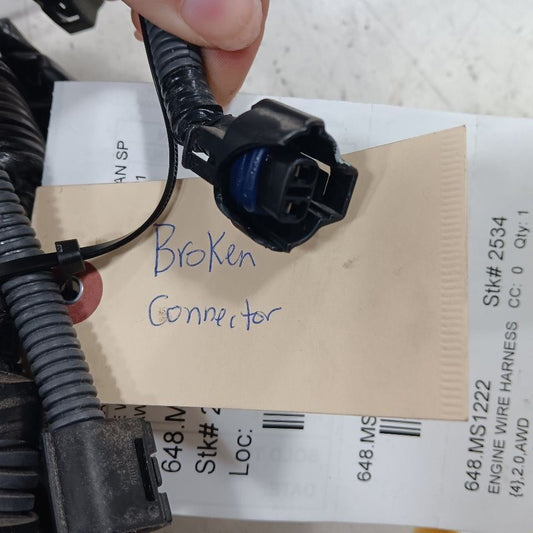 Outlander Sport Engine Wire Wiring Harness  2022 2023 2024
