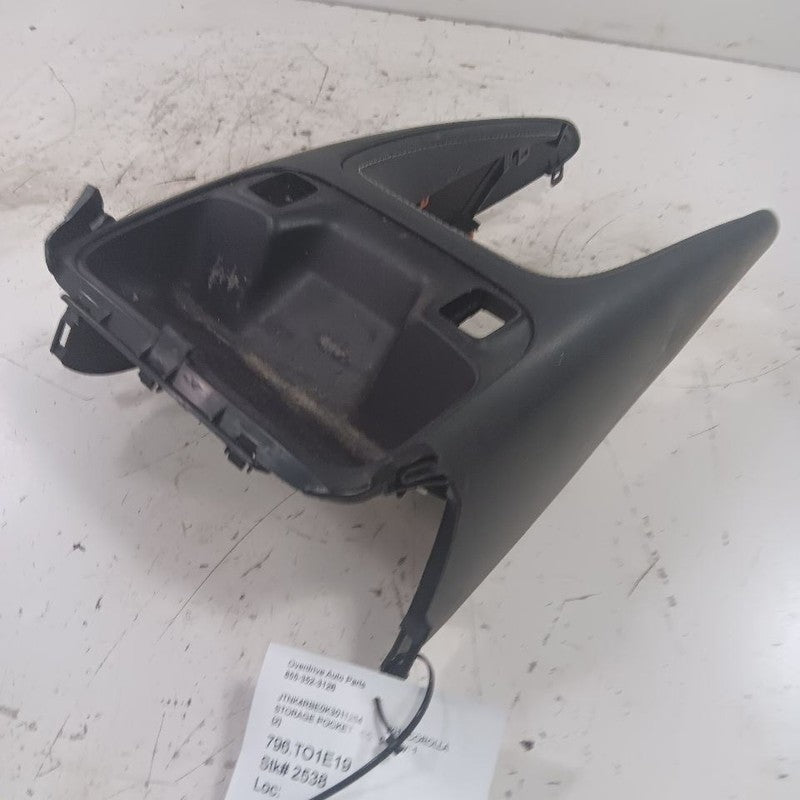 Toyota Corolla Storage Pocket  2019 2020 2021 OEM