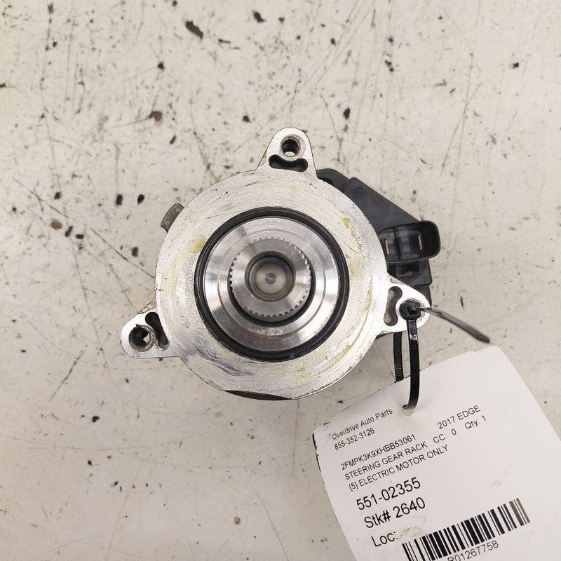 Power Steering Electric Motor Only 18" Wheels Fits 15-18 Ford Edge