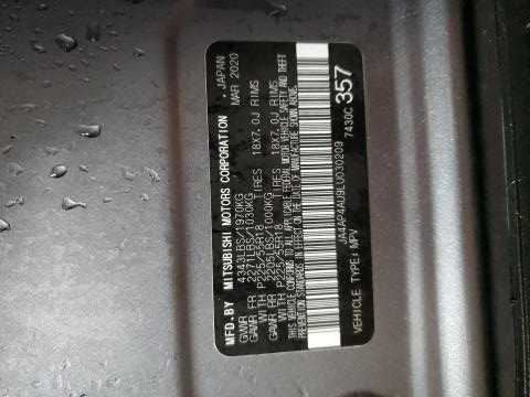 Outlander Sport Left Side Steering Wheel Switch Phone Controls 2019 2020 2021 