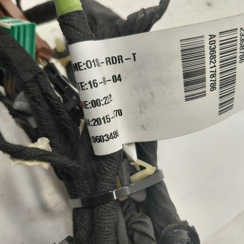 Cadillac CT6 Door Harness Wire Wiring Right Passenger Rear  2018 2017 