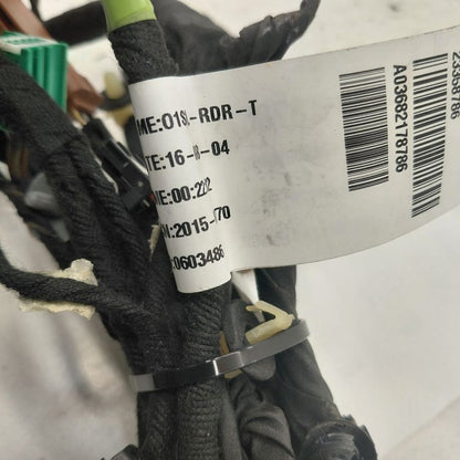 Cadillac CT6 Door Harness Wire Wiring Right Passenger Rear  2018 2017 