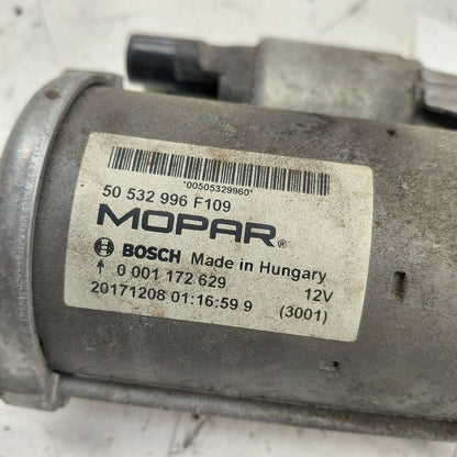 Engine Starter Motor Fits 18-24 Alfa Romeo Stelvio