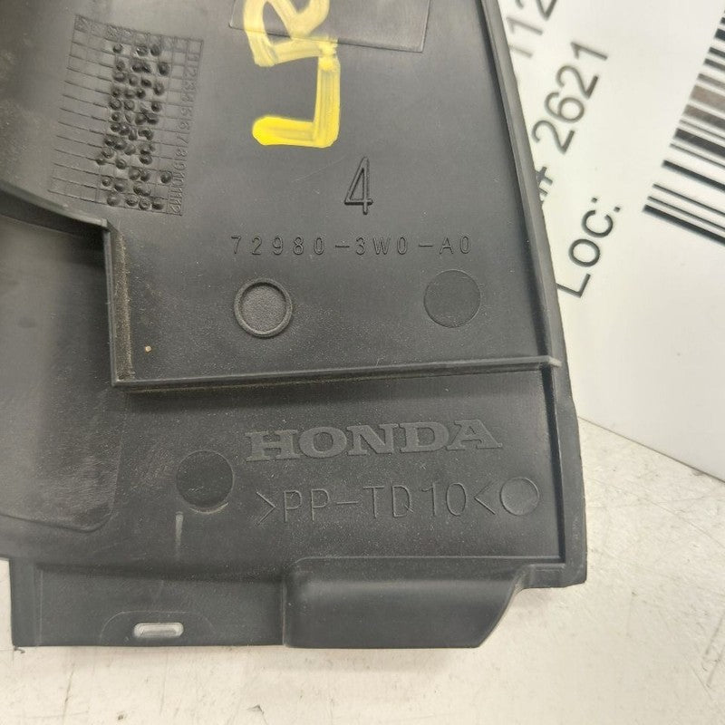 Honda HR-V Left Rear Door Corner Trim {729803W0A0} 2026 2025 2024 2023