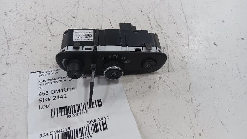 Buick Encore Dimmer Switch Dash Light Dimmer Control  2016 2017 2018 2