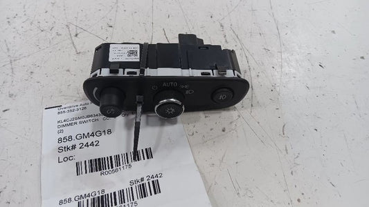 Buick Encore Dimmer Switch Dash Light Dimmer Control  2016 2017 2018 2