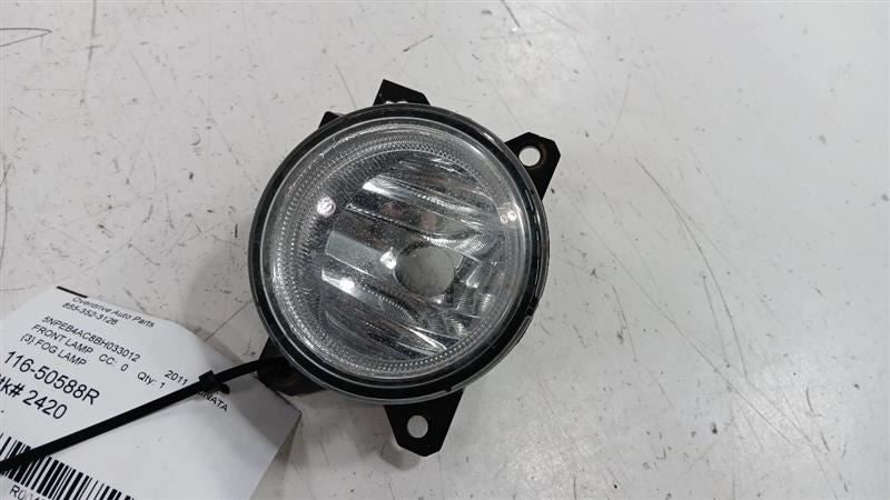 Right Passenger Fog Light Bumper Mounted Fits 11-13 SONATA OEM