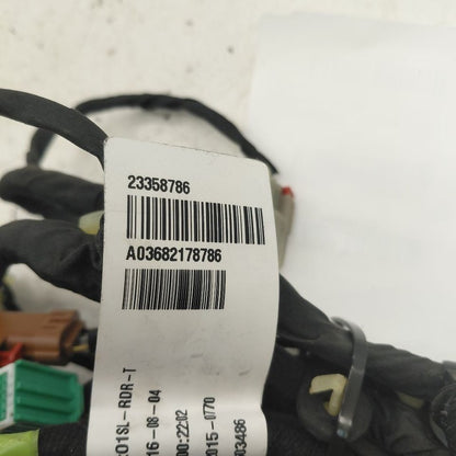 Cadillac CT6 Door Harness Wire Wiring Right Passenger Rear  2018 2017 