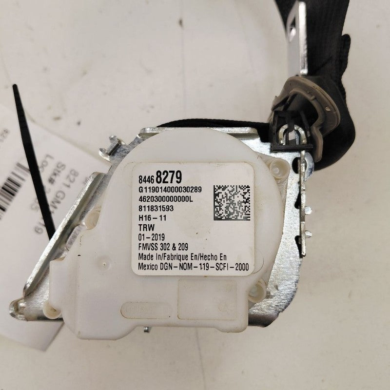 Chevy Volt Seat Belt Strap Retractor Left Driver Rear Back  2019 2018 