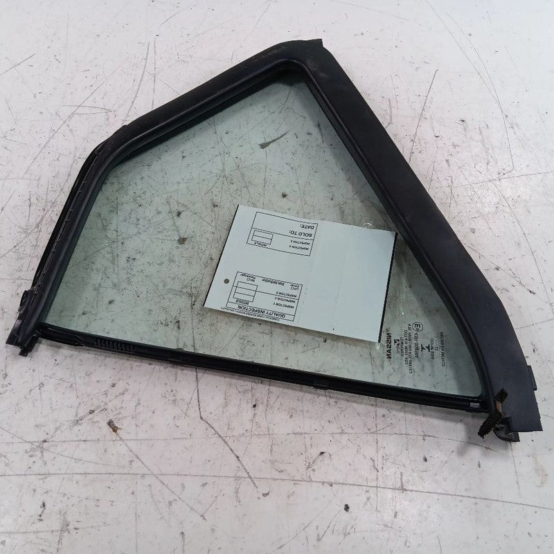 Passenger Right Rear Door Vent Window Glass Fits 18-23 Nissan Kicks