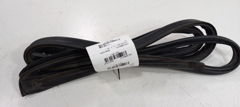 Cadillac CTS On Door Seal Rubber Left Rear Back 2010 2011 2012 2013 2014