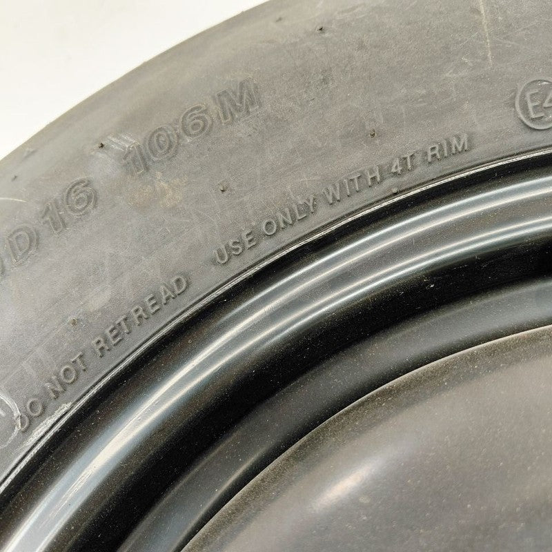 Wheel Steel Spare Rim and Tire 16x4 Fits 13-23 Mazda CX-5 OEM