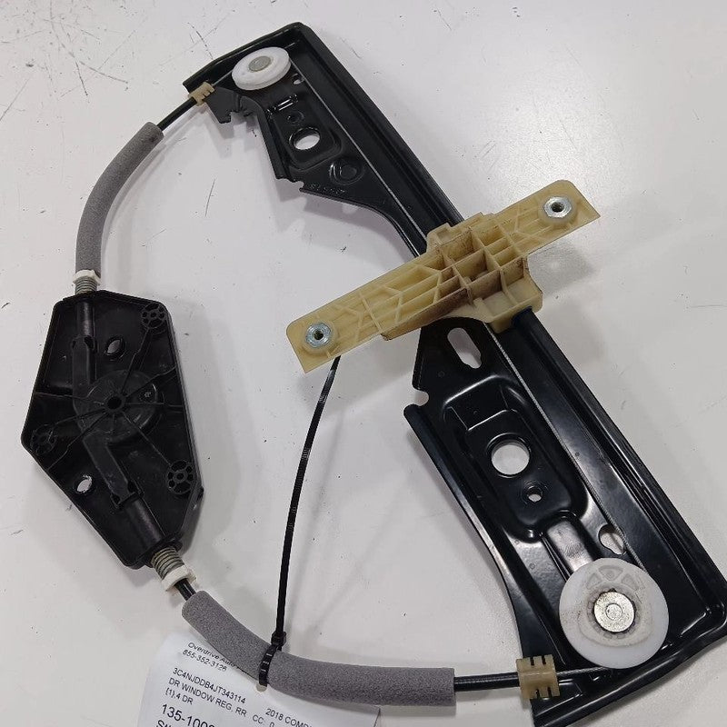 Passenger Right Rear Window Regulator Track Fits 17-23 Jeep Compass OE