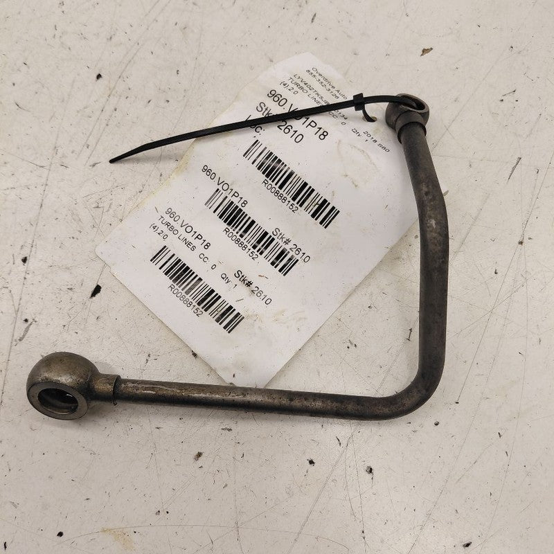 Volvo S60 Super Turbo Charger Oil Line Hose Tube  2.0 2018 2017 2016