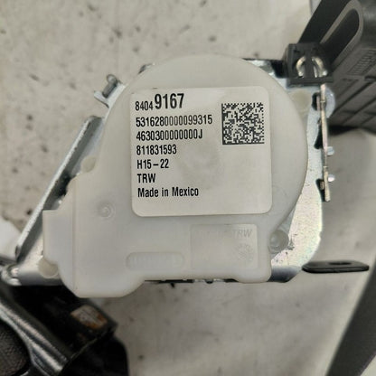 Cadillac CT6 Seat Belt Strap Retractor Center Middle Rear Back  2018 2