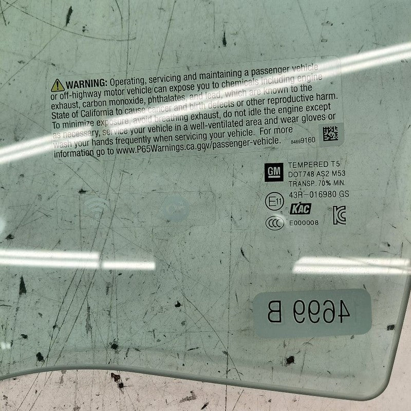 Driver Left Front Door Glass Window Fits 20-25 Buick Encore GX