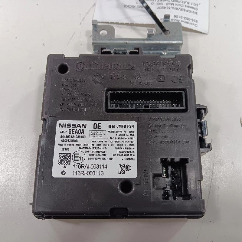 Theft-locking Keyless Entry Control Module 18-20 22-23 Nissan Kicks