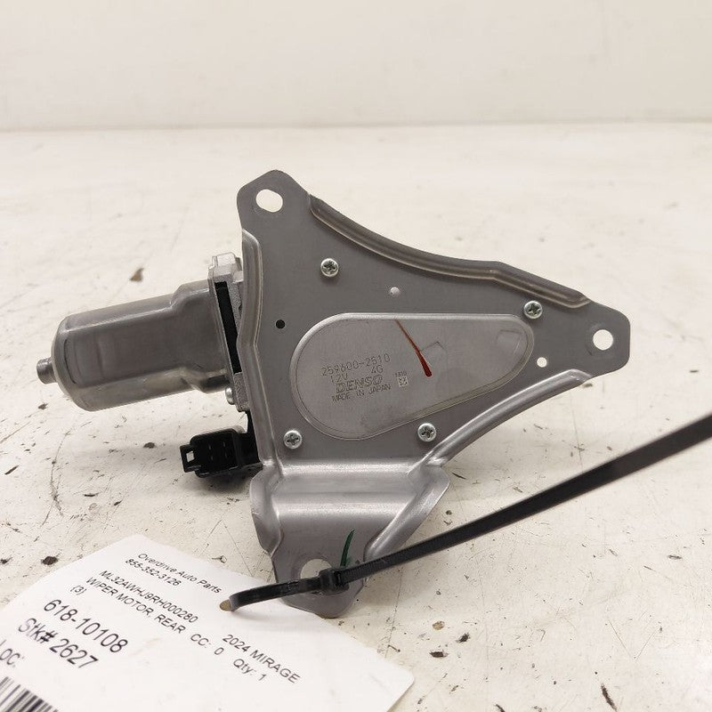 Rear Wiper Motor Hatchback Fits 14-15 17-24 Mitsubishi Mirage