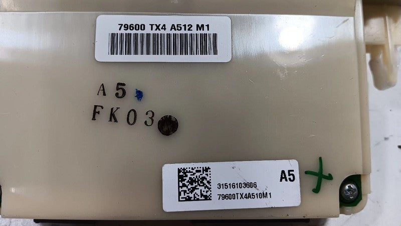 Temperature Control Heat Heater AC Switch Fits 16-18 RDX