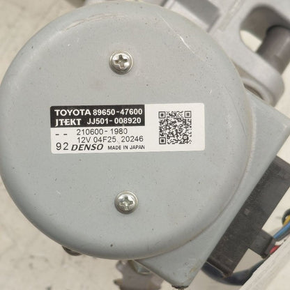 Electric Power Steering Pump VIN Fu 7th And 8th Digit 21-22 Toyota Pri