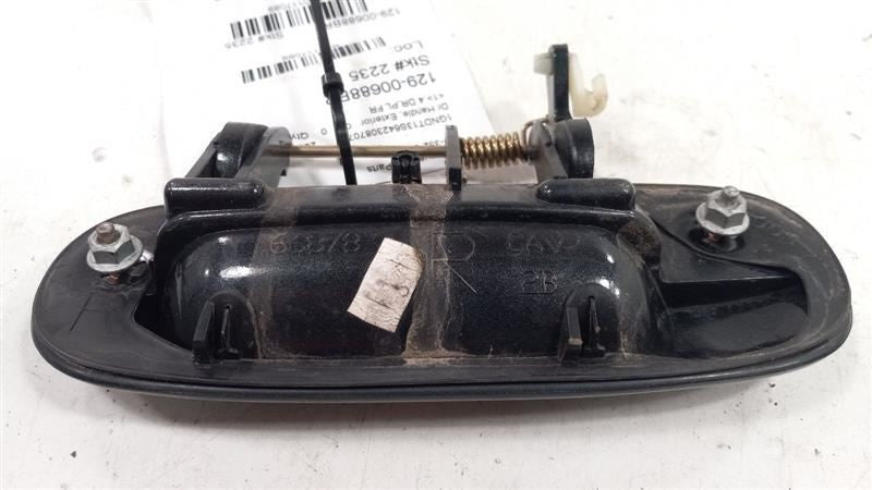 Passenger Right Door Handle Exterior Door Front Black Moulded Fits 02-