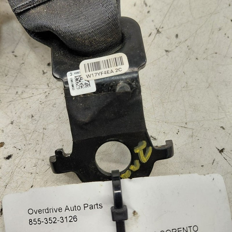 Kia Sorento Second Row Center Rear Seat Belt Buckle Latch 2018 2017 20