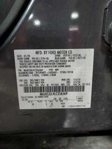 Column Switch Turn Signal Blinker Fits 18-21 ECOSPORT OEM