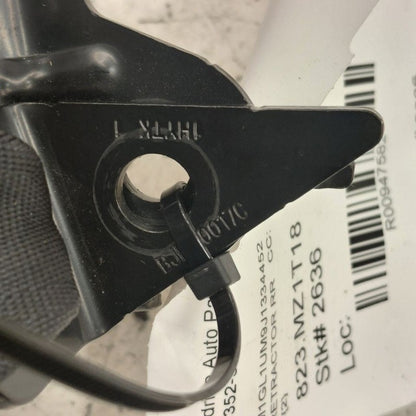 Mazda 6 Seat Belt Strap Retractor Right Passenger Rear Back  2018 2019