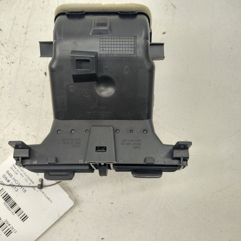 Honda Clarity Heat Heater AC Air Vent Rear Back  2018 2019 2020