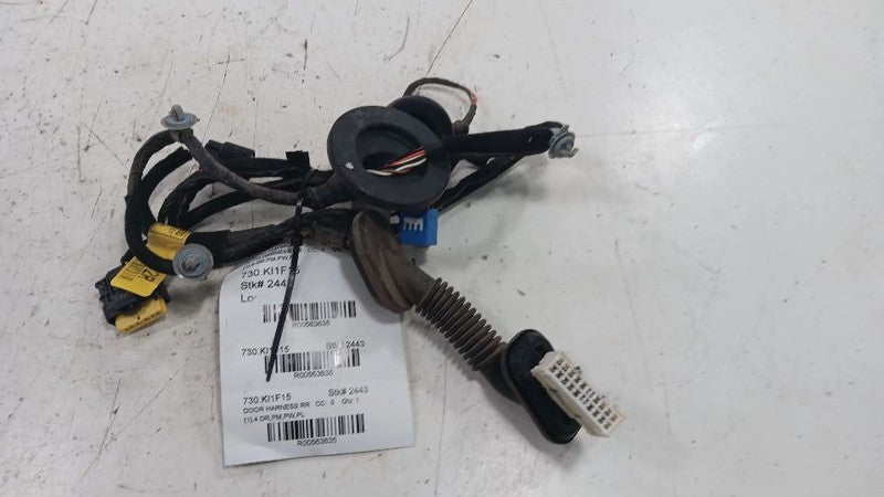Kia Forte Door Harness Wire Wiring Right Passenger Rear  2014 2015 201