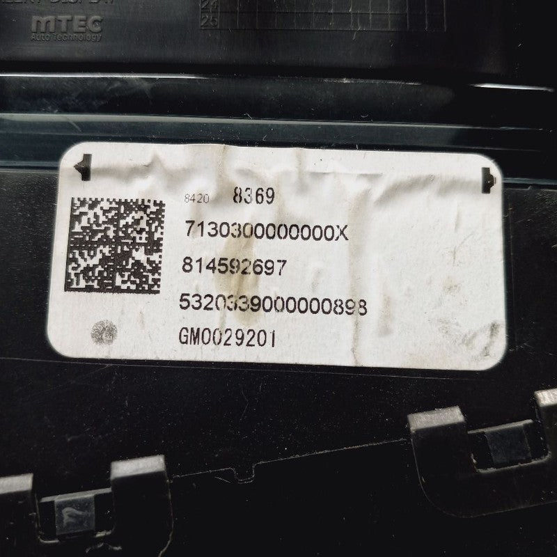 Buick Encore GX Collision Alert Display {814592697} 2020 2021 2022 202