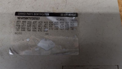 Chevy Cobalt Door Molding Trim Strip Right Passenger Side Rear Back 20