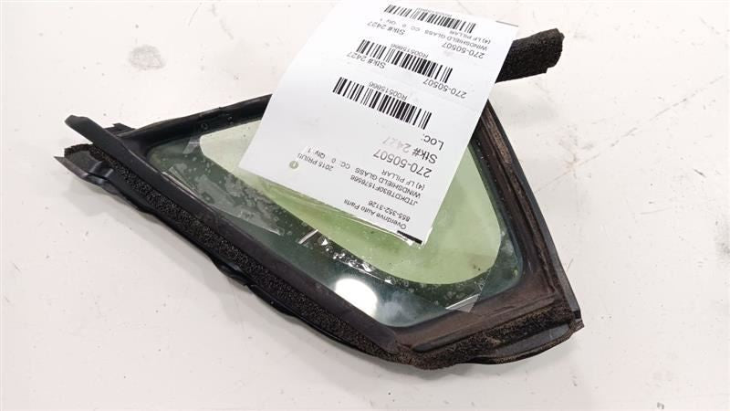 5610152936 Driver Left Front Pillar Window Glass VIN B3 7th And 8th Digit Fits 12-19 PRIUS