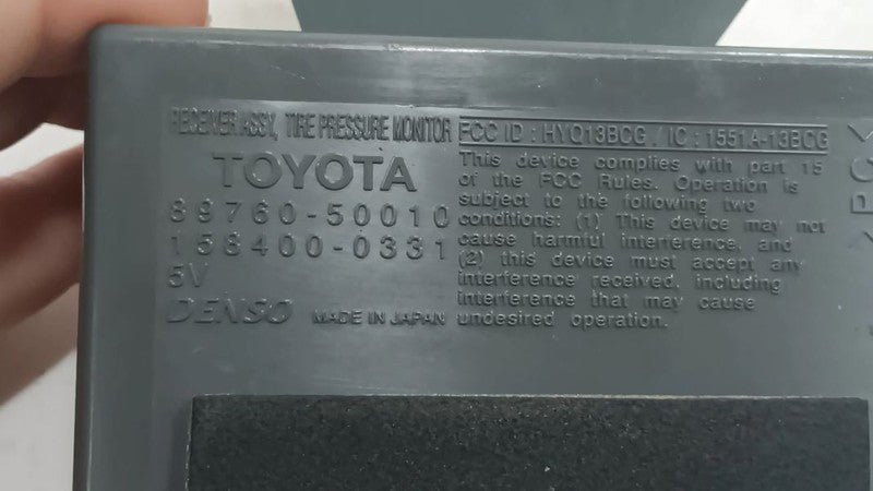 Suspension TPMS Right Hand Dash Fits 07-12 LEXUS LS460