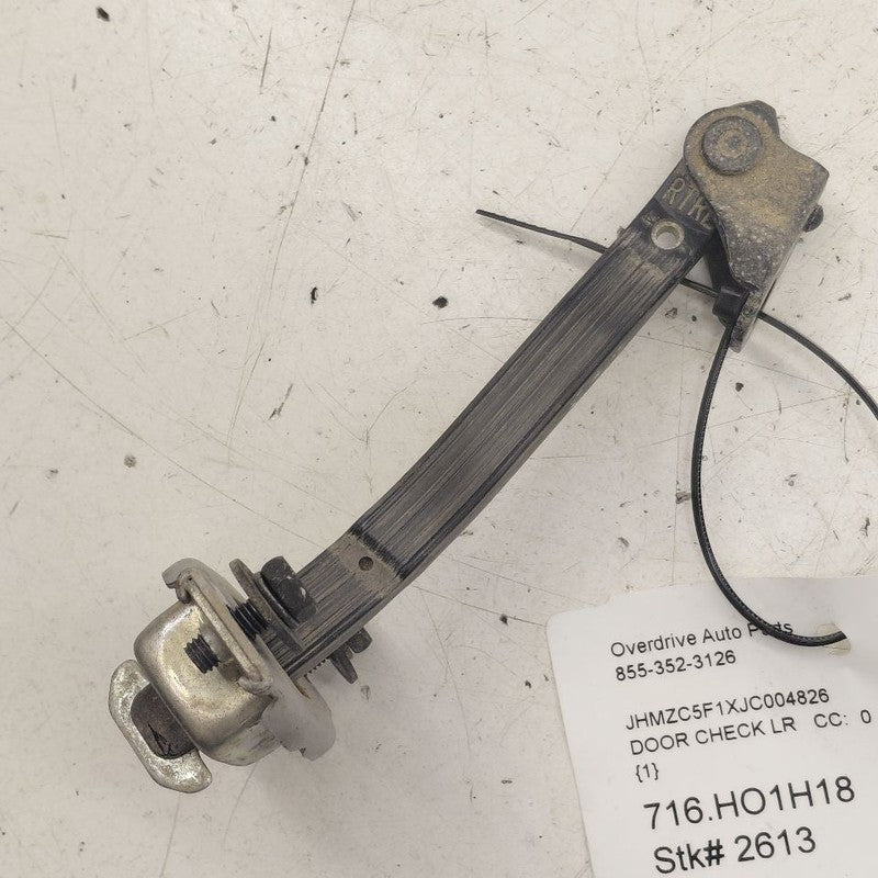 Honda Clarity Door Check Left Driver Rear Hinge Stop Stopper Detent  2