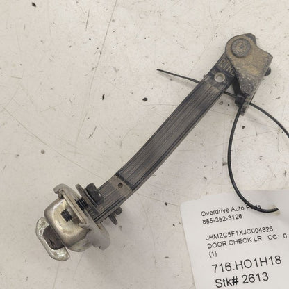 Honda Clarity Door Check Left Driver Rear Hinge Stop Stopper Detent  2