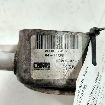 Hyundai Sonata Engine Oil Cooler  2.4 2017 2016 2015 OEM