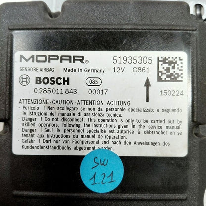 Control Module 4 Door X Model Fits 16-17 FIAT 500 OEM
