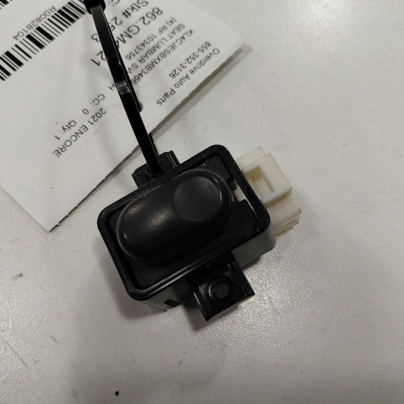 Buick Encore Passenger Right Front Seat Lumbar Switch {10343756} 2022 2021 2020 