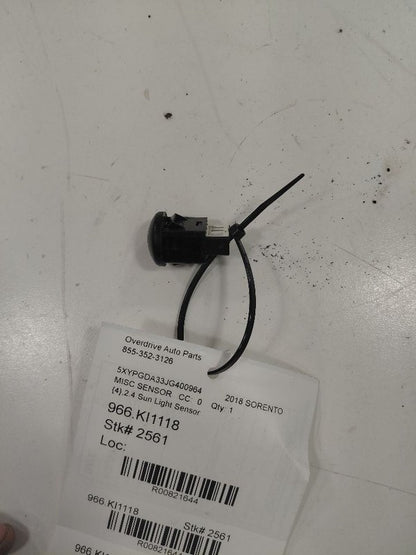 Kia Sorento Sun Light Sensor  2018 2017 2016 OEM