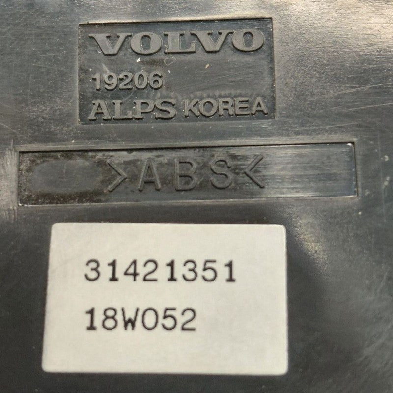 Volvo S60 Seat Switch Left Driver Power Seat Control  2018 2017 2016