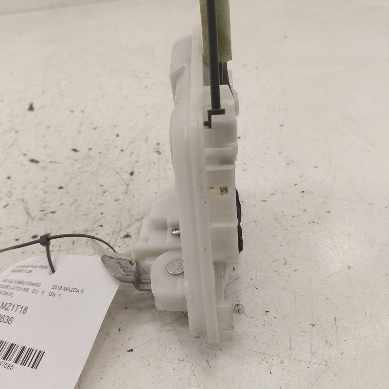 Mazda 6 Door Latch Lock Right Passenger Rear  2018 2019 2020 2021