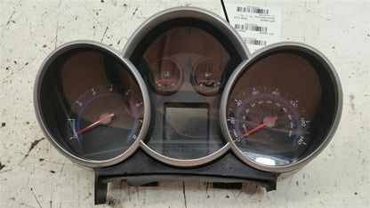 Speedometer MPH US Market With Black Cluster Opt B76 Fits 12 CRUZE OEM