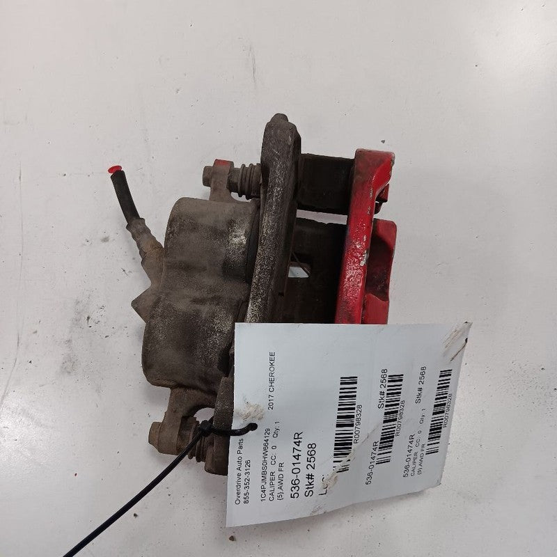 Passenger Right Front Brake Caliper Dual Piston Fits 14-22 Jeep Cherok