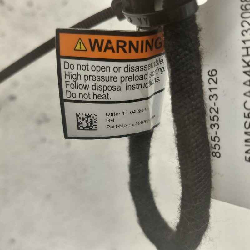 Hyundai Santa Fe Passenger Right Hatchback Trunk Lid Electric Shock St