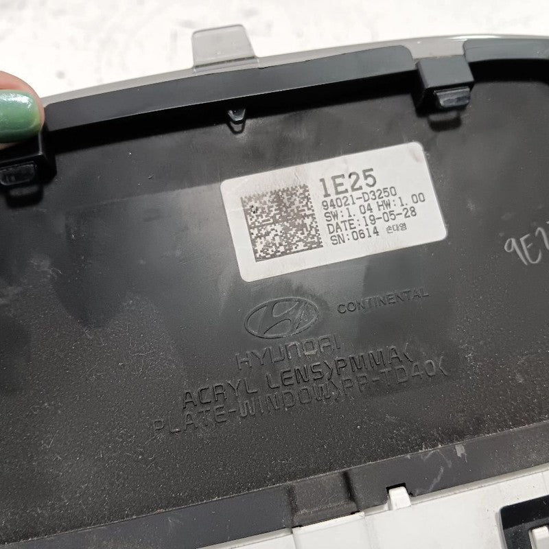 94021D3250 Speedometer Gauge Cluster US Market MPH 3.5" Display 19-21 Hyundai Tucson