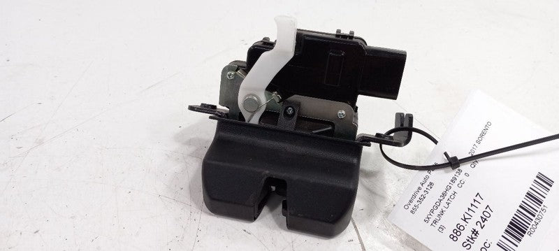 Kia Sorento Trunk Latch 2016 2017 2018